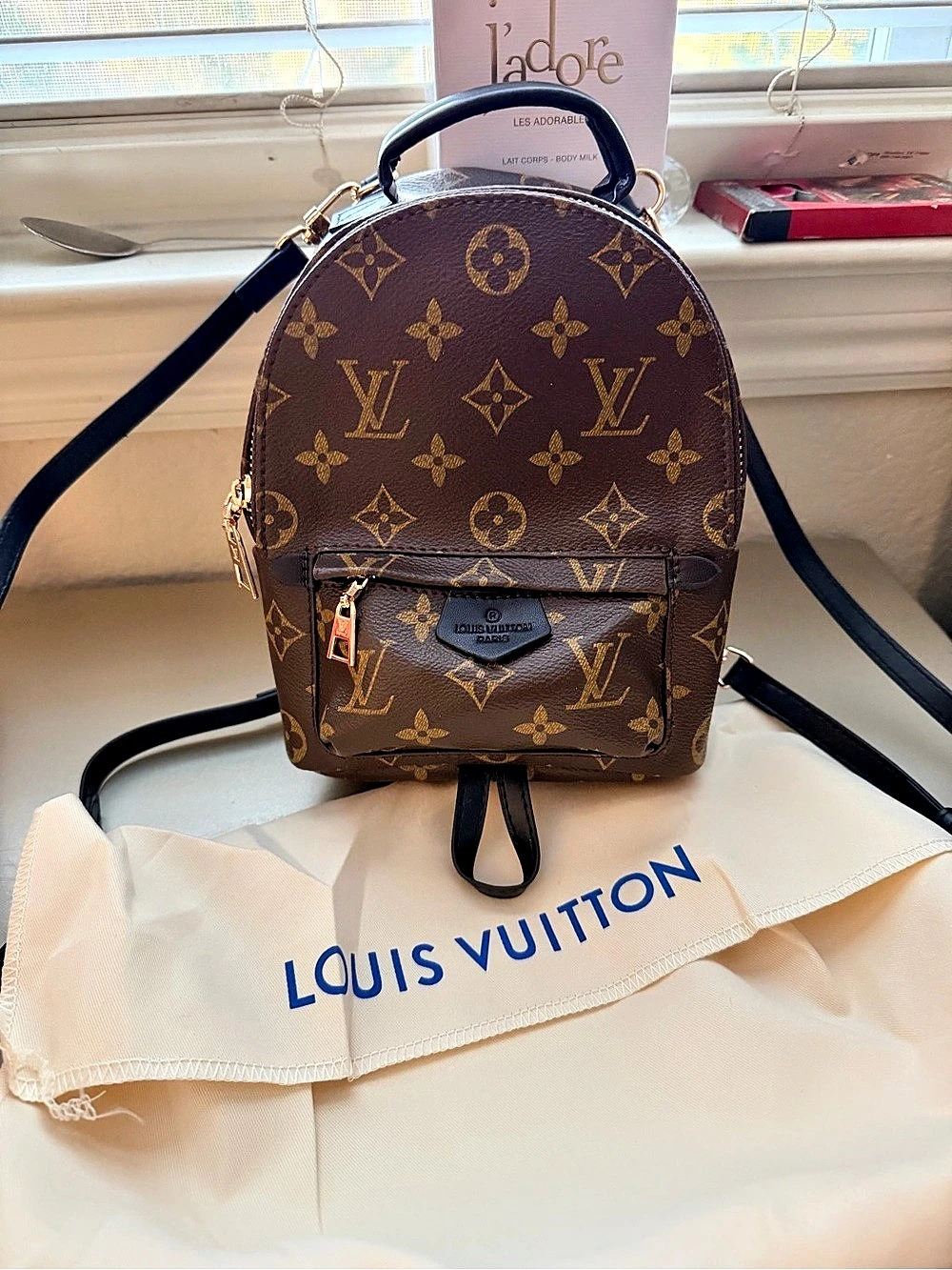 Monogram Palm Springs Mini Backpack
